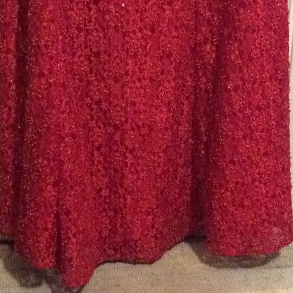One of a kind  HANDBEADED GOWN Price is Firm! - Picture 3 of 8
